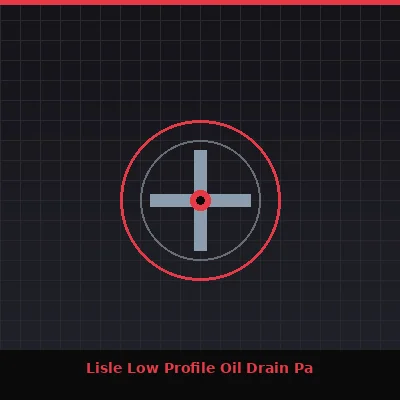 Lisle Low Profile Oil Drain Pan image 2