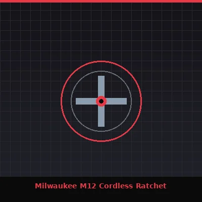Milwaukee M12 Cordless Ratchet image 2