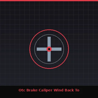 OTC Brake Caliper Wind Back Tool